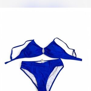 Blue Women's Bikini Set